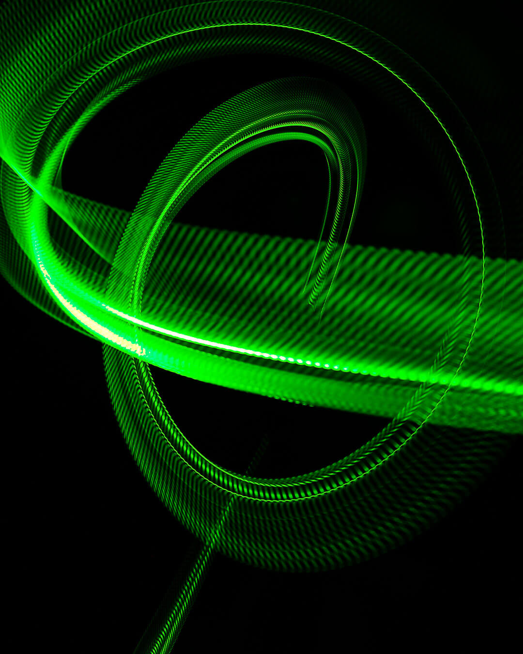 Fotomacher Lichtmalen mit Blade in Grün